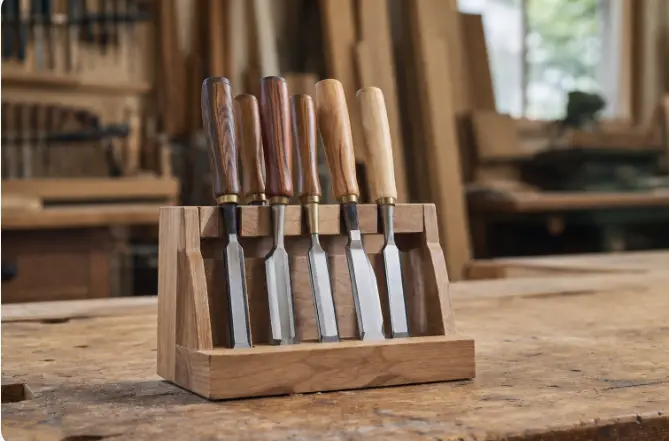 How to Build a Simple Paring Chisel Holder for Workshop Use