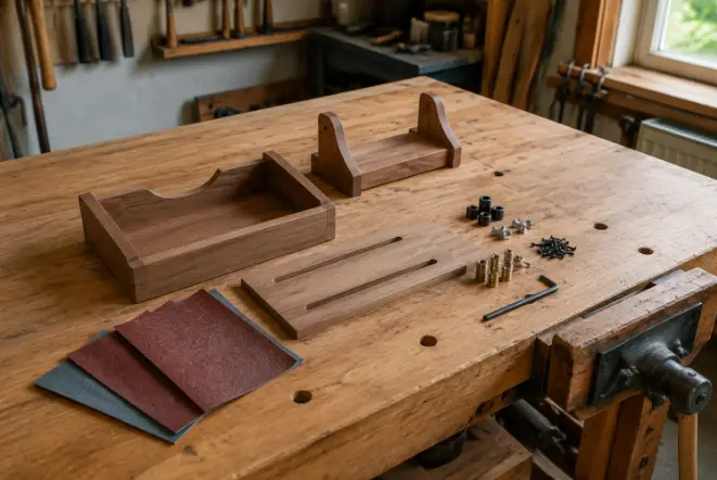 Choosing the Right Sandpaper, Screws, and Hardware for Tool Projects
