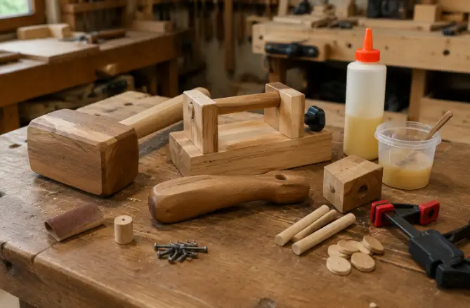 How to Reinforce Weak Joints in Homemade Wooden Tools