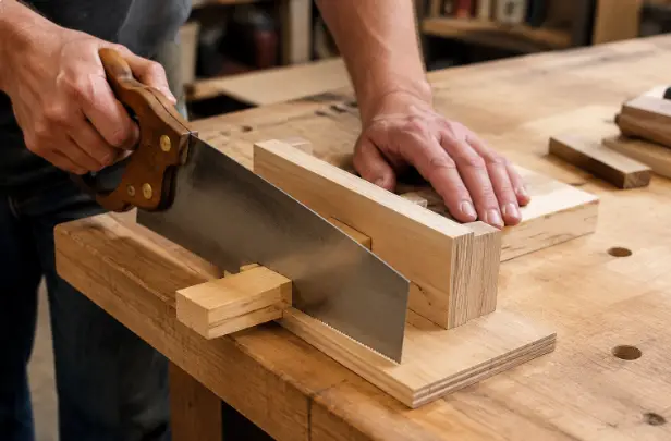 How to Make a Simple Wooden Saw Guide for Straight Cuts